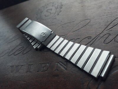 Elgin 18mm Vintage Stahl Band 17,8mm