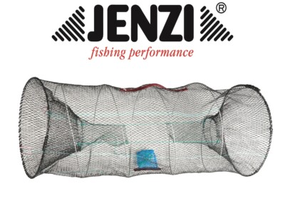 Jenzi Köderfisch-Reuse, zusammenklappbar, 90x40cm