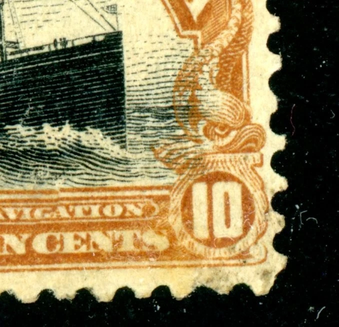 EFO 299 VARIEDAD "ENVÍO RÁPIDO".  ENVÍO VIÑETA DESPLAZADA DERECHA, EN BORDE MARRÓN Foto 2 de 2