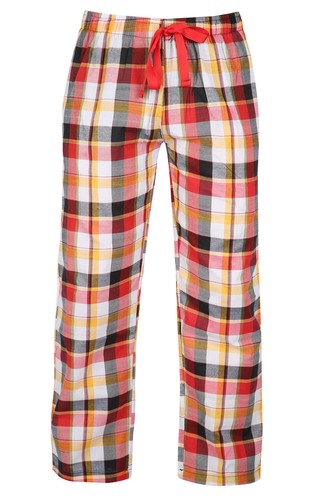 New Womens Check Trouser loungewear Pj Pyjama Bottoms Joggers - Picture 9 of 12