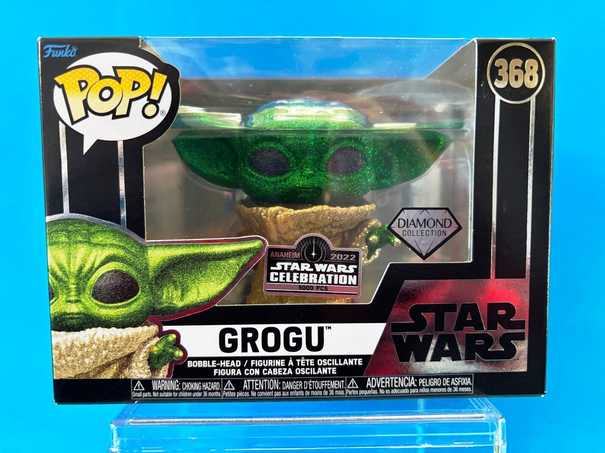 スターウォーズセレブレーション　ファンコ　Funko フィギュア　ダイヤーモンド Funko Pop Star Wars 368 Grogu Diamond Star Wars Celebration