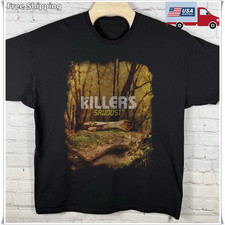 The Killers - Sawdust Unisex Black Cotton T-shirt S-5XL