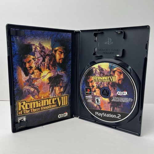Romance of the Three Kingdoms VIII 8 (Sony PlayStation 2, 2003) PS2 Complete CIB - Picture 4 of 15