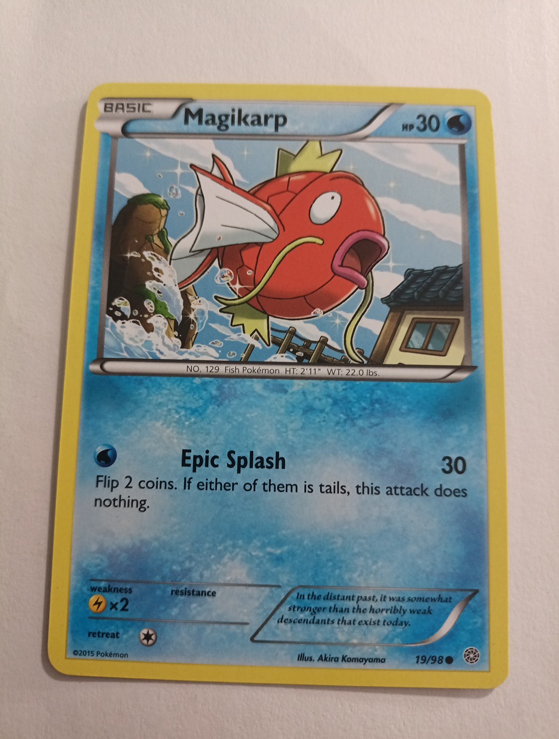 Magikarp 19/98 XY - Ancient Origins Regular