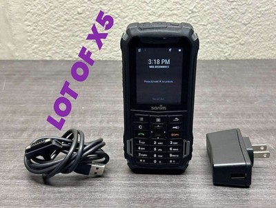 *5* Sonim XP5 XP5700-Verizon Rugged PTT Cell Phone Power Tested/ Unlock  #D739