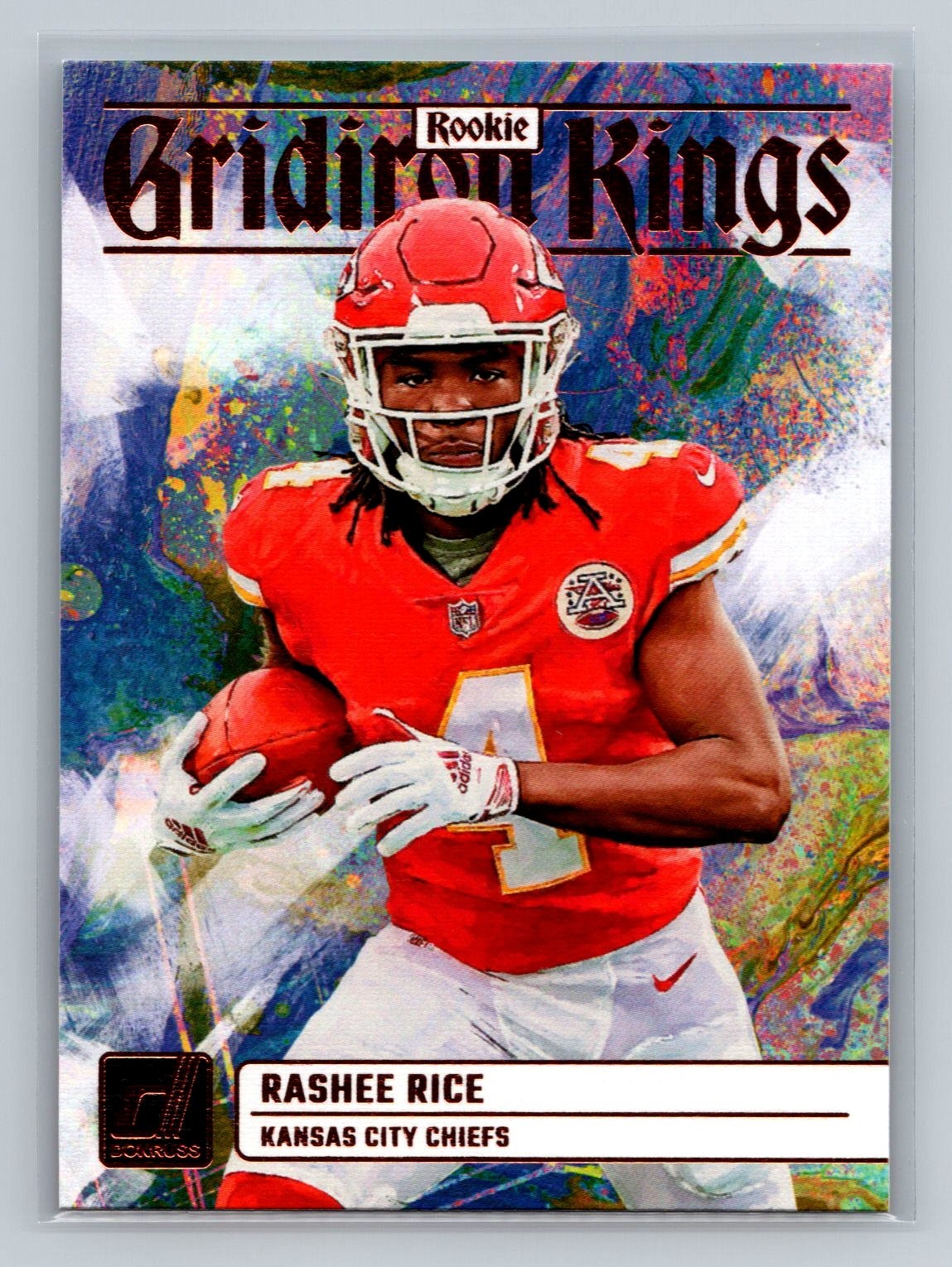 Rashee Rice 2023 Donruss #RGK-16 Rookie Gridiron Kings Kansas City Chiefs