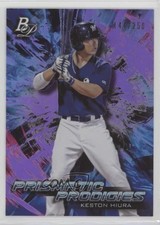 2018 Bowman Platinum Prismatic Prodigies Purple 144/250 Keston Hiura #PPP-38 0m8