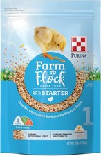 Purina Farm to Flock 20 Starter Chick Food, 10 Pound Bag