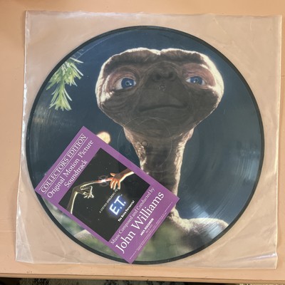 E.T. Soundtrack, Steven Spielberg John Williams MCA Records MCA6113 Picture Disc