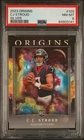 2023 Panini Origins #103 Cj Stroud Silver PSA 8 #/75