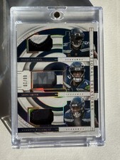 2023 Panini National Treasures NFL Gear /10 Bobby Wagner Geno Smith Kenneth