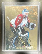 1998-99 In The Game Be a Player Signature Series Craig Billington Gold Auto