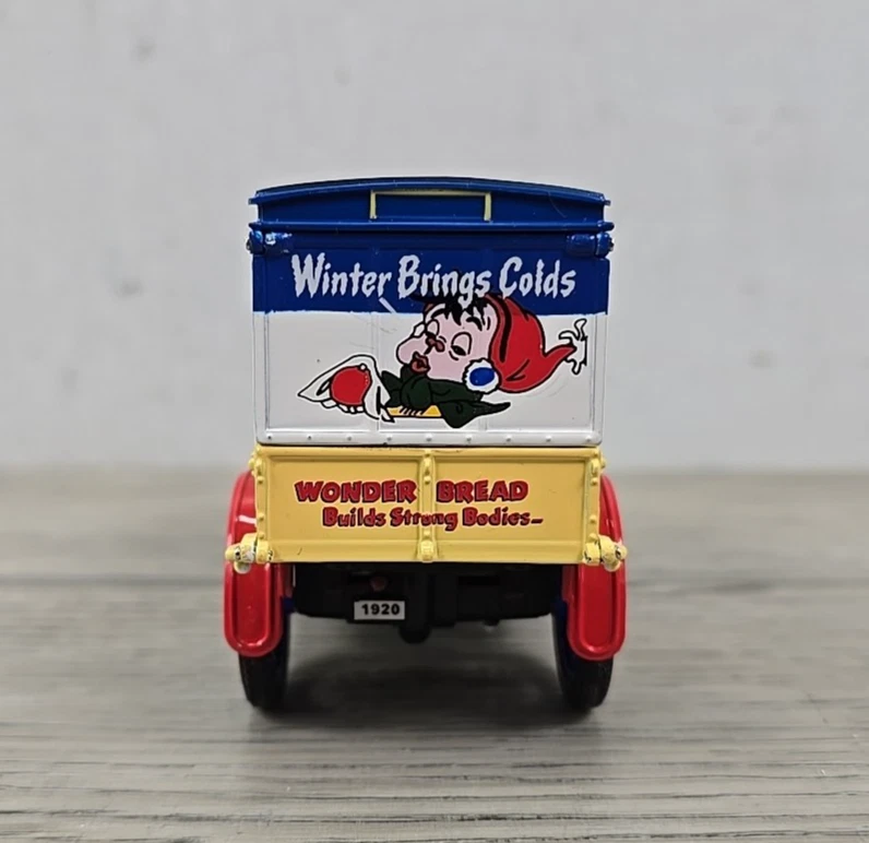 National Motor Museum Mint Signature Wonder Bread 1920 White Delivery Van w/ COA - Image 3 of 4