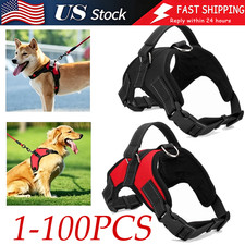 No Pull Dog Pet Harness Adjustable Control Vest Dogs Reflective XS S M Large XXL