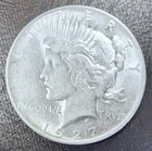 1927-D Peace Silver Dollar