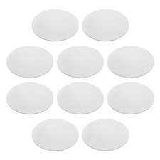 10 Piezas Cartón Pastel Redondo Círculos Mousse Bases para Postres de Boda