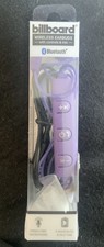 Billboard Bluetooth Wireless Earbuds with Controls  Mic 3 Hr. Play - Purple