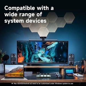 Mini Macro Mechanical Gaming Keyboard 6 Keys 1 Knob Programming Macro Pad Fo NEW