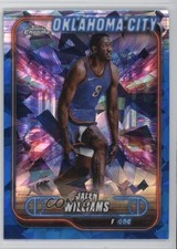 2024-25 Topps Chrome Sapphire Edition Jalen Williams #63