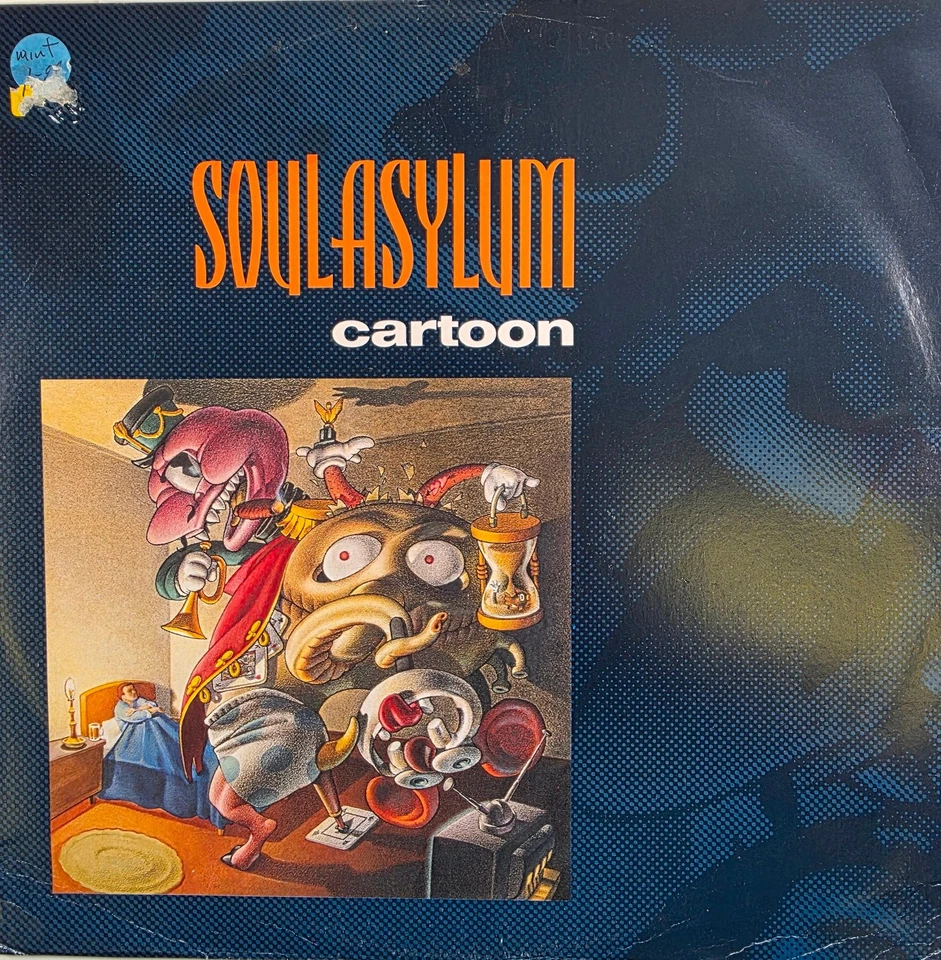 Soul Asylum Cartoon LP Album Vinyl Record Original Cover A&M Records Foto 3 de 4