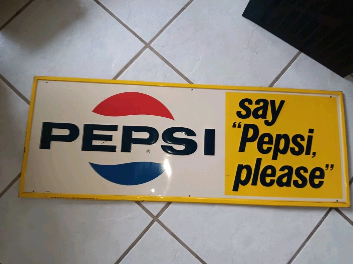 Vintage Pepsi Sign | eBay
