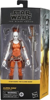 Star Wars F1870  The Black Series Aurra Sing The Clone Wars Sammel-Actionfigur