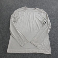 Lululemon Swiftly Tech Long Sleeve Shirt Womens Medium Gray Running Top Athletic
