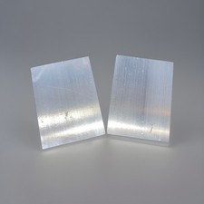 6061 ALUMINUM 1/4”x 3in x 4in Bar Stock (2) Pack Solid Metal .250 Mill Stock