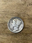 1917 Mercury Dime VG+