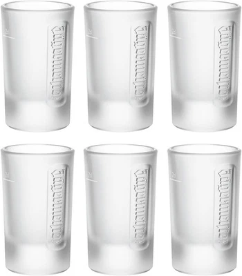 6 Jägermeister Shotglas Set Schnapsgläser für Likör Bar Party Gläser Glas Milch