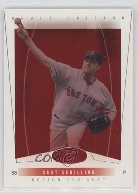2004 Fleer Hot Prospects Draft Edition Red Hot 68/150 Curt Schilling #43 0x82
