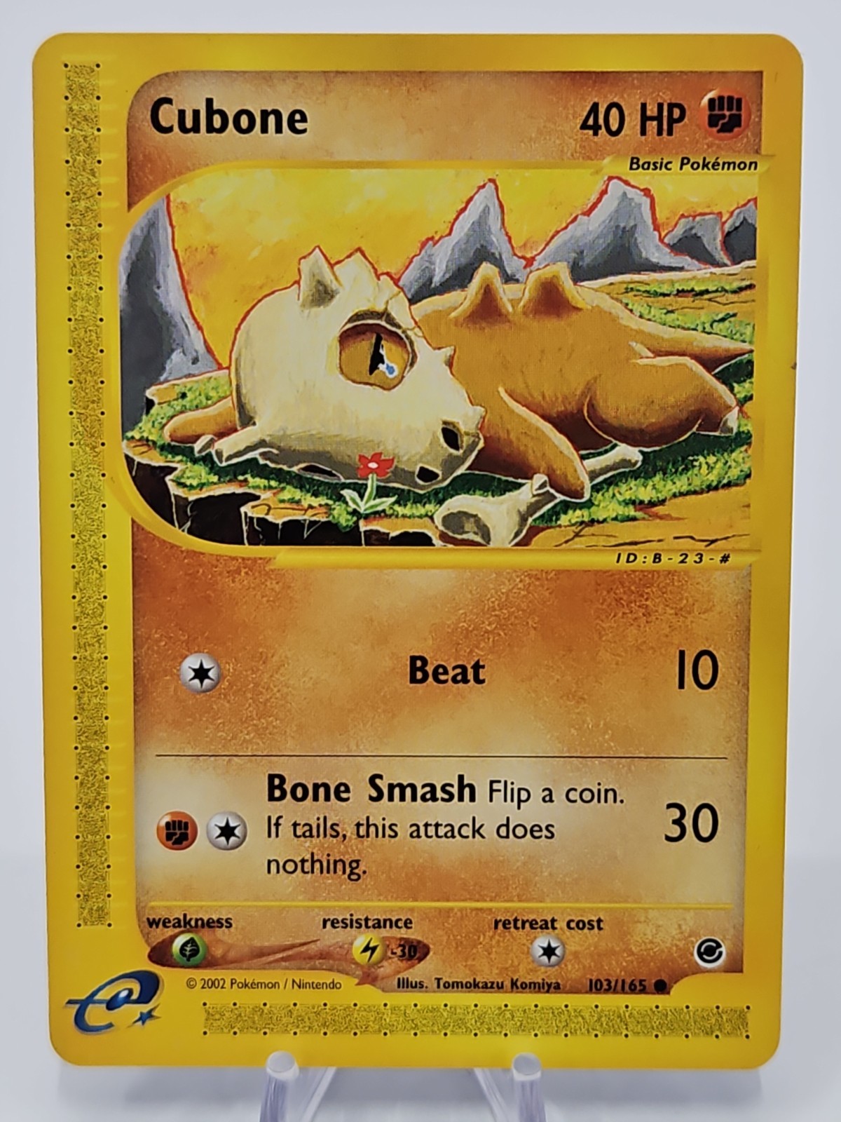 Cubone Expedition  E-Reader 103/165 Pokemon TCG Komiya LP