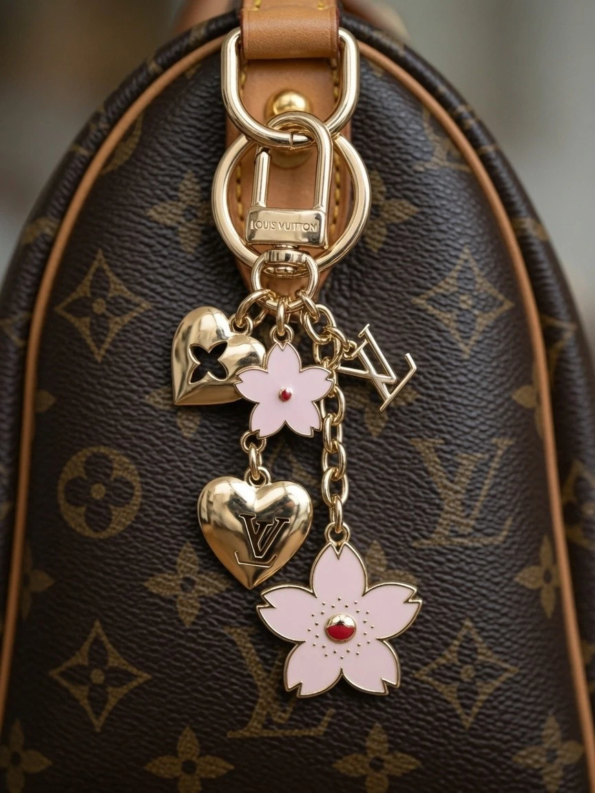 Louis Vuitton Flower Handbag Charms for Women for sale | eBay