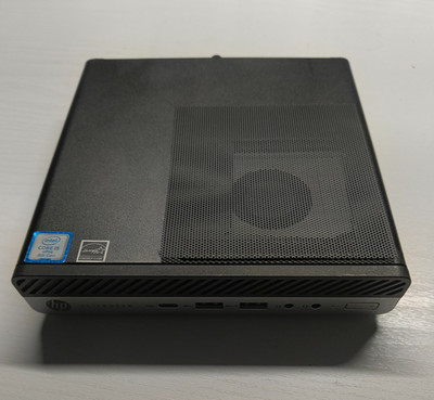 HP EliteDesk 800 G4 (256GB, Intel Core i7-8700, 3.2GHz, 16GB RAM) Mini PC Win11