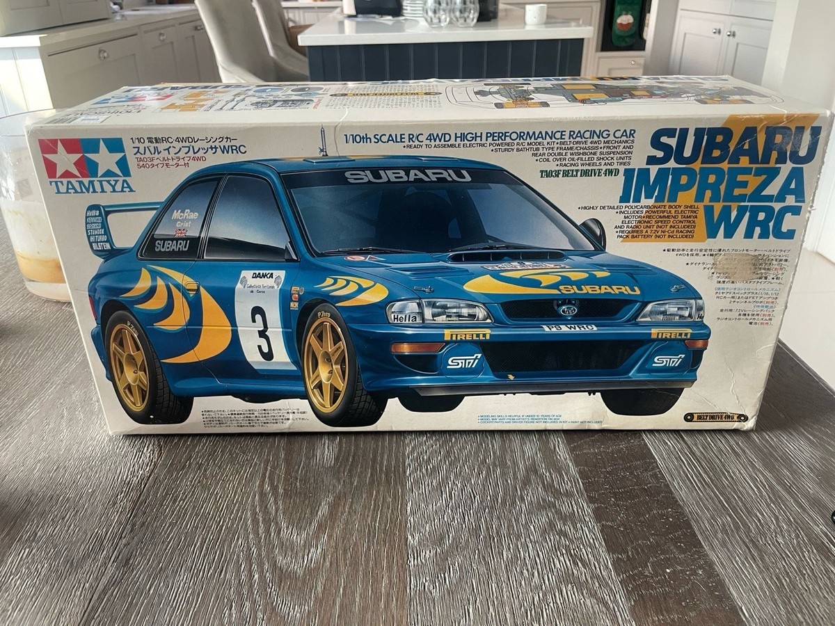 TAMIYA SUBARU IMPREZA WRC 1/10 RCカーキット Tamiya 1/10 RC SUBARU IMPREZA WRC 2004 Mexico TT-01E KIT