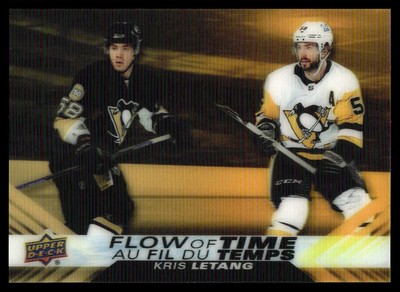 2022-23 Upper Deck Tim Hortons Flow of Time Kris Letang Pittsburgh Penguins