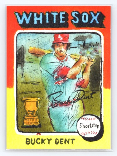 2024 Topps Spotlight by Andy Friedman #75 Bucky Dent - Picture 1 of 2