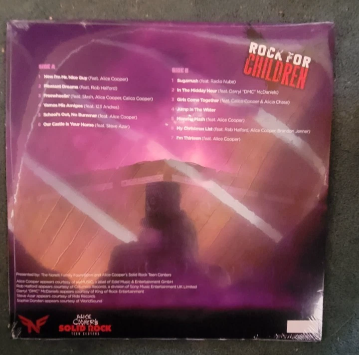 Alice Cooper, Slash, Rob Halford Solid Rock Revival Vinyl LP - Image 4 of 4