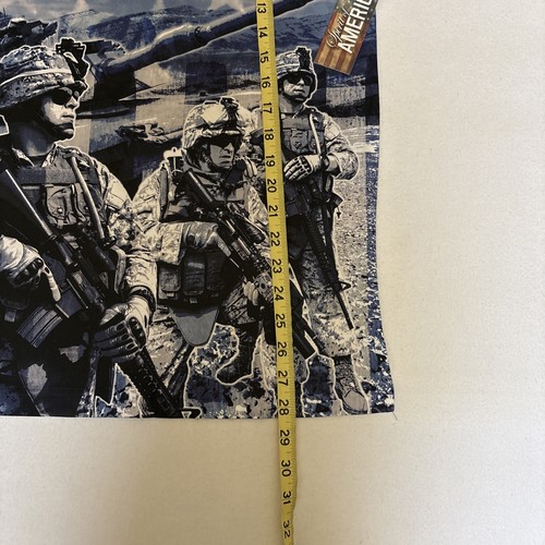 New Men's America Military Troops Realistic Print T-Shirt Sz Small #1068 - 第 6/8 張圖片