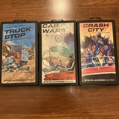 Steve Jackson Games Original Car Wars, Truck Stop & Crash City 2 are Uncut
