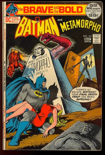 Brave and the Bold #101 Nice Bronze Age Batman Vintage DC Comic 1972 VG-FN