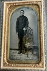 Civil War Confederate Tintype Photo 1/8