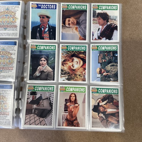DOCTOR WHO - CORNERSTONE SERIES 1 - Complete VINTAGE Base Set (110 cards) - 1994 - Picture 17 of 24