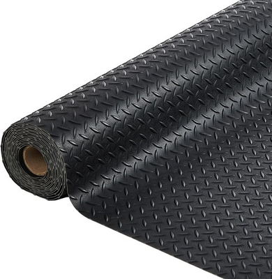 #ad Non Slip Garage Floor Mat 2.8mm Thickened Diamond Plate PVC Rubber Floor Roll $148.19