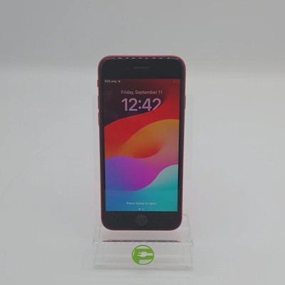 Unlocked Apple iPhone SE 2nd Gen 64GB 26.6.2 Product Red A2275