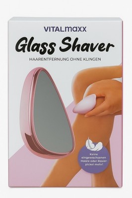   VITALmaxx Glass Shaver   Sanfte Haarentfernung ohne Klingen