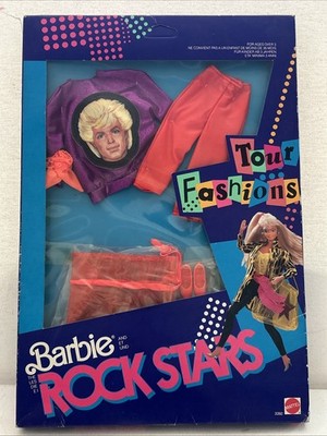 1986 NRFB Barbie and The Rockers Outfit #3392 Rockstar Superstar Mattel 80er
