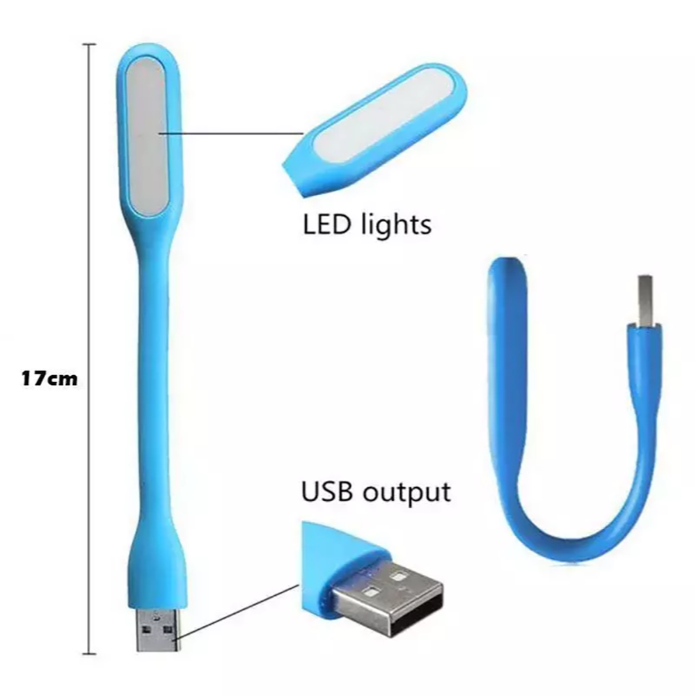 For Laptop Computer Desktop USB-Powered LED Bright Flexible Light Lamp ...