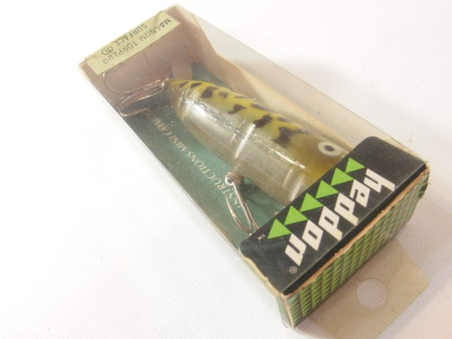 Heddon Magnum Torpedo Ycds Old Hedon Topwater Lure 317-45 | eBay