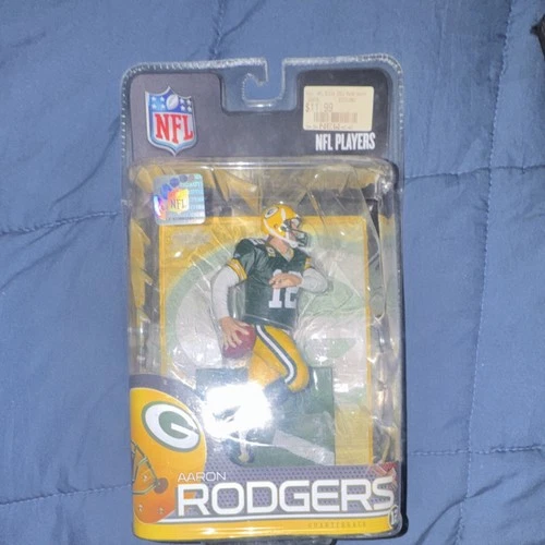 McFarlane Toys NFL Aaron Rodgers Figure Green Bay Packers Elite 2011